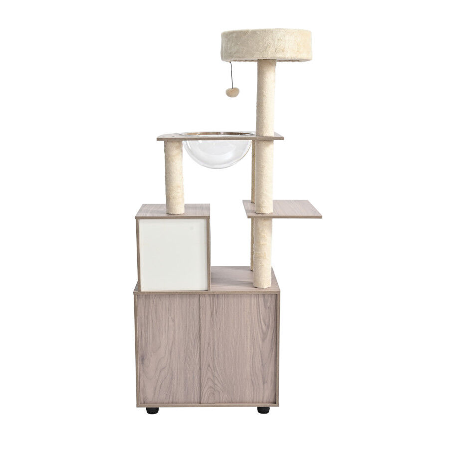 Leeby Luna &aacute;rbol rascador con mueble para gatos, , large indicador imagen numero 9