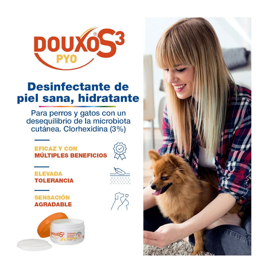 Douxo Pya Algod&oacute;n Desinfectante para perros y gatos, , large Imagen numero 2