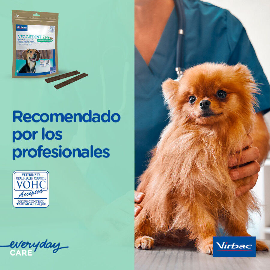 15 barritas Virbac L&aacute;minas Veggiedent Zen XS para perros, , large Imagen numero 9