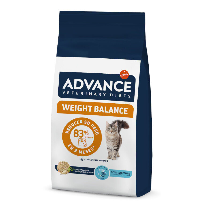8 kg Advance Veterinary Diets Weight Balance pienso para gatos, , large Imagen numero 1