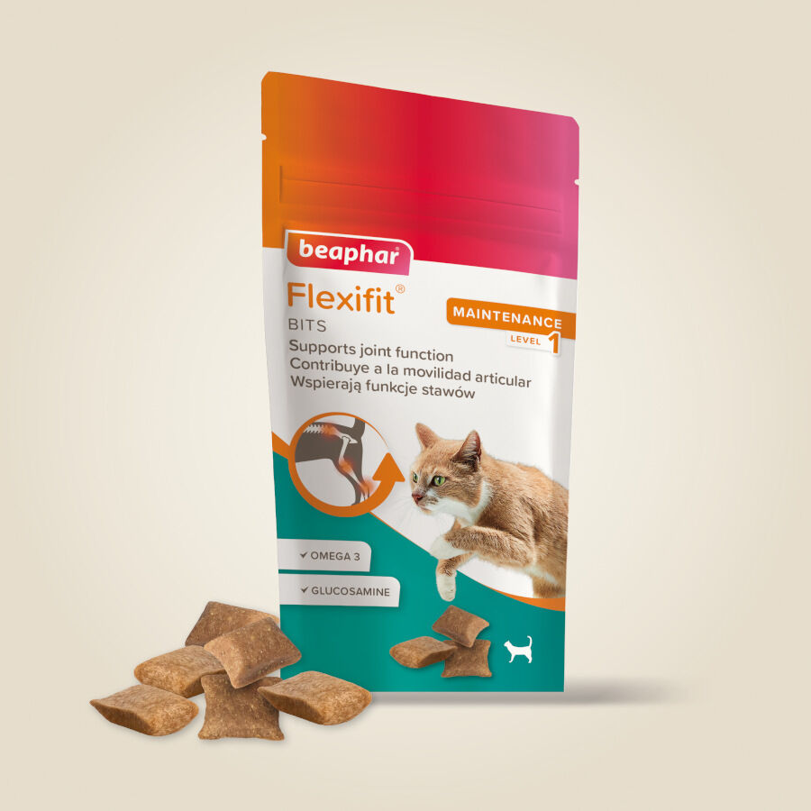 35 g Beaphar Flexifit Bits Condroprotector para gatos, , large indicador imagen numero 2