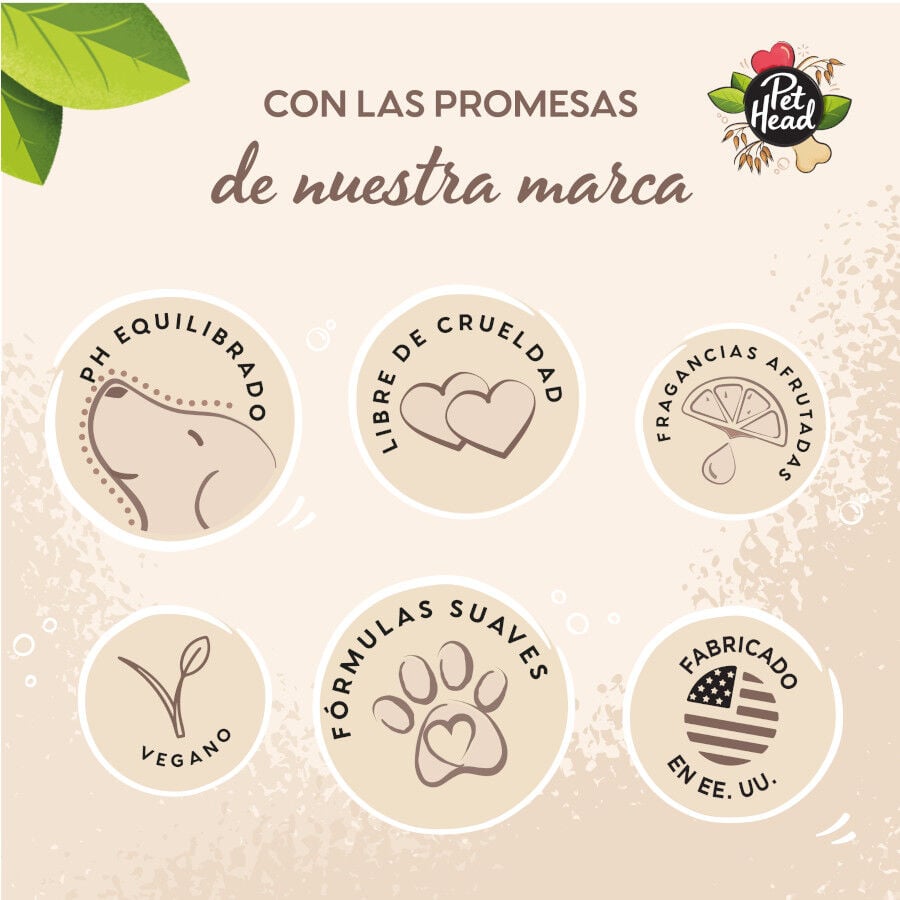 Pet Head crema para almohadillas de avena para perros, , large indicador imagen numero 5