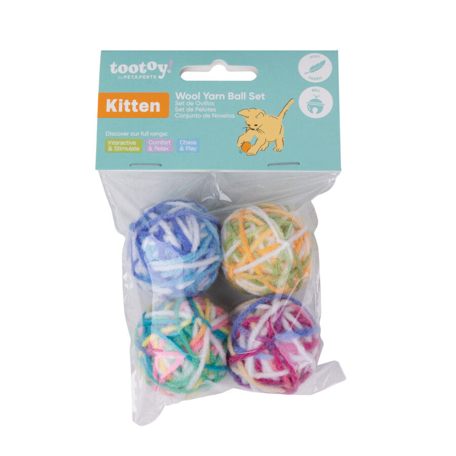 Tootoy! Pack de Ovillos de Lana Coloridos para gatitos, , large indicador imagen numero 8