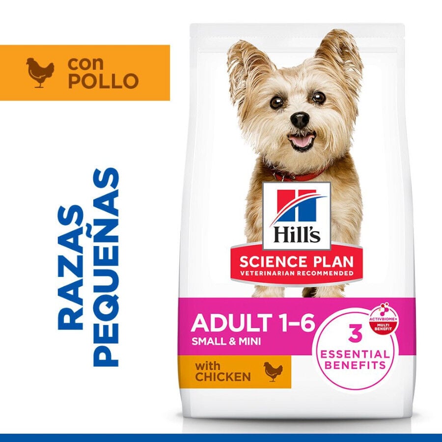 10 kg Hill's Science Plan Adult Small y Mini Pollo pienso para perros, , large indicador imagen numero 2
