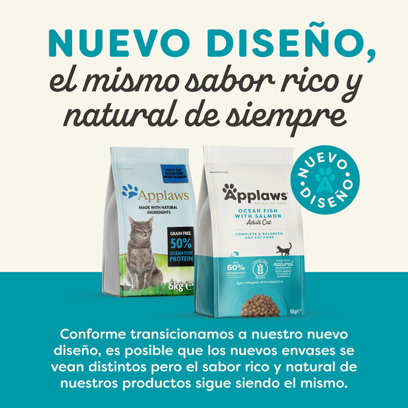 6 kg Applaws Adult Grain Free Pescado Azul y Salm&oacute;n pienso para gatos, , large indicador imagen numero 2