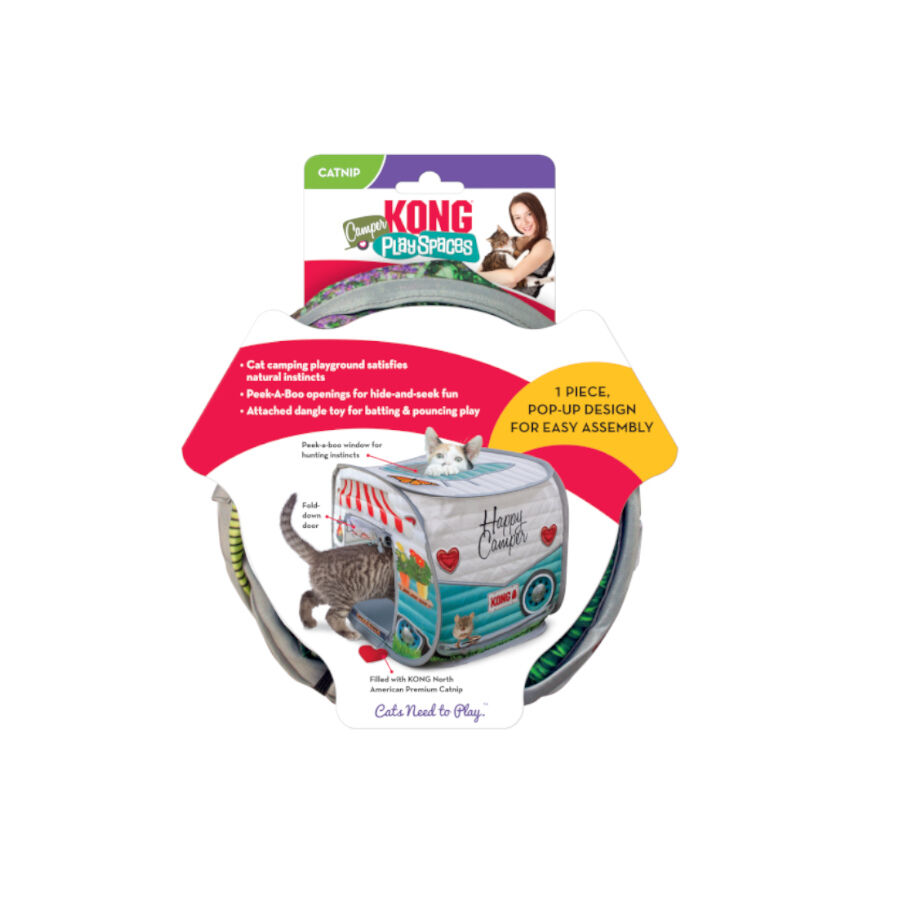 Kong Play Spaces Camper Casa de juguete para gatos, , large indicador imagen numero 4