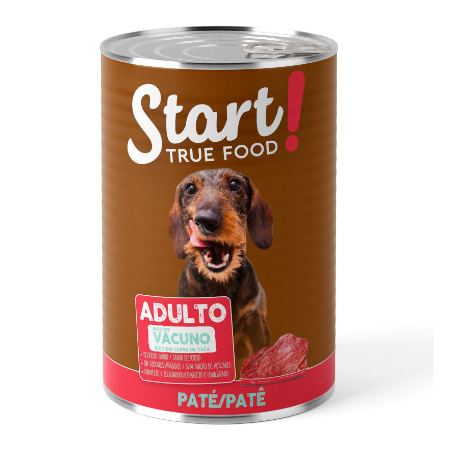 1.2 kg Start Adult Ternera lata para perros, , large Imagen numero 1