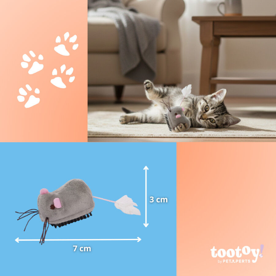 Tootoy! Rat&oacute;n Interactivo con Movimiento para gatos, , large indicador imagen numero 4