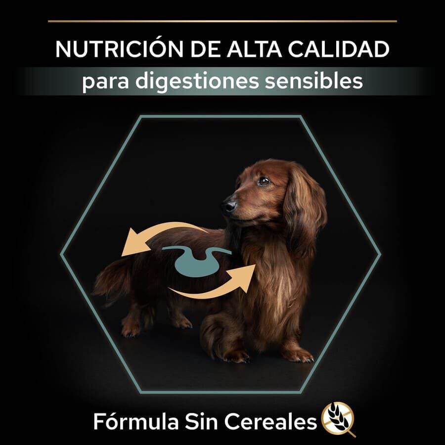 2.5 kg Pro Plan Adult Small y Mini Digesti&oacute;n Pavo pienso para perros, , large indicador imagen numero 8