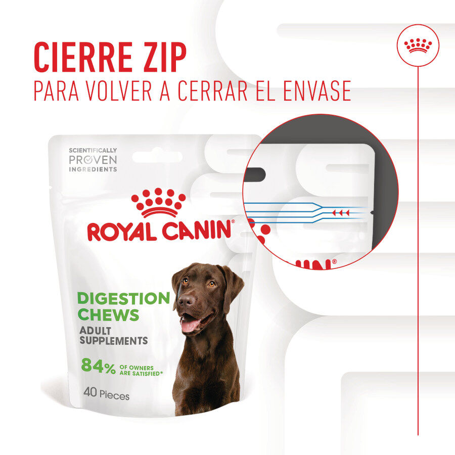 160 g Royal Canin Digestion Chews Suplemento Nutricional para perros con sensibilidad, , large indicador imagen numero 3