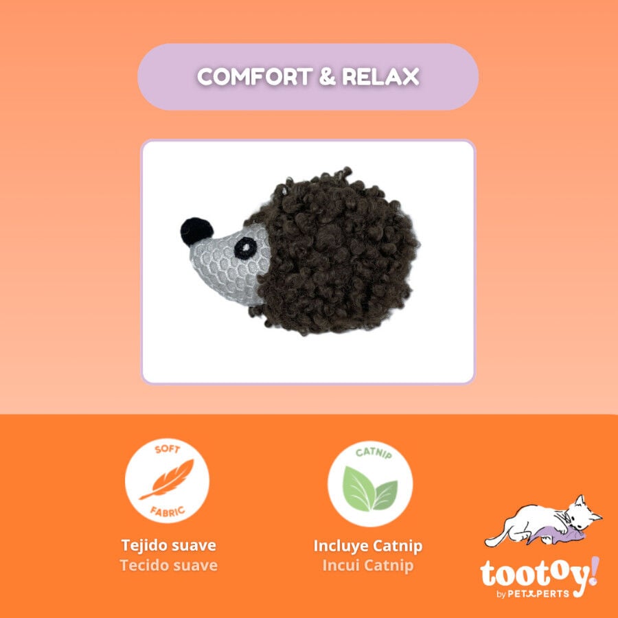 Tootoy! Peluche Suave Herizo para gatos, , large indicador imagen numero 3