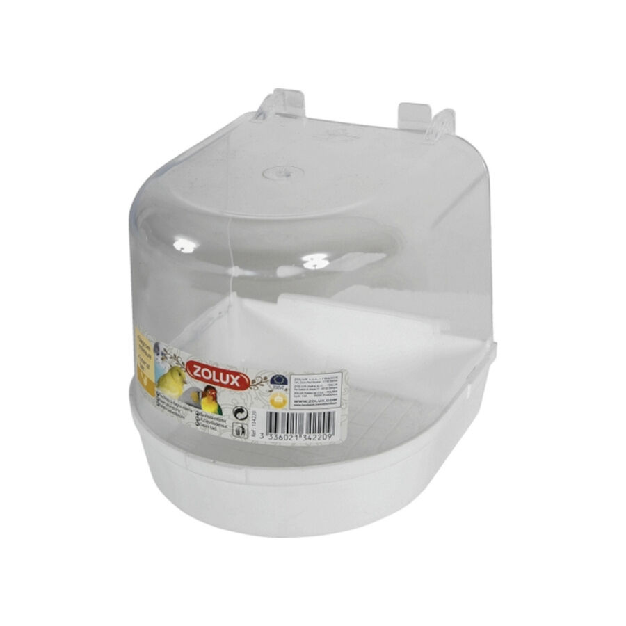 Zolux Ba&ntilde;era Exterior Blanca para p&aacute;jaros