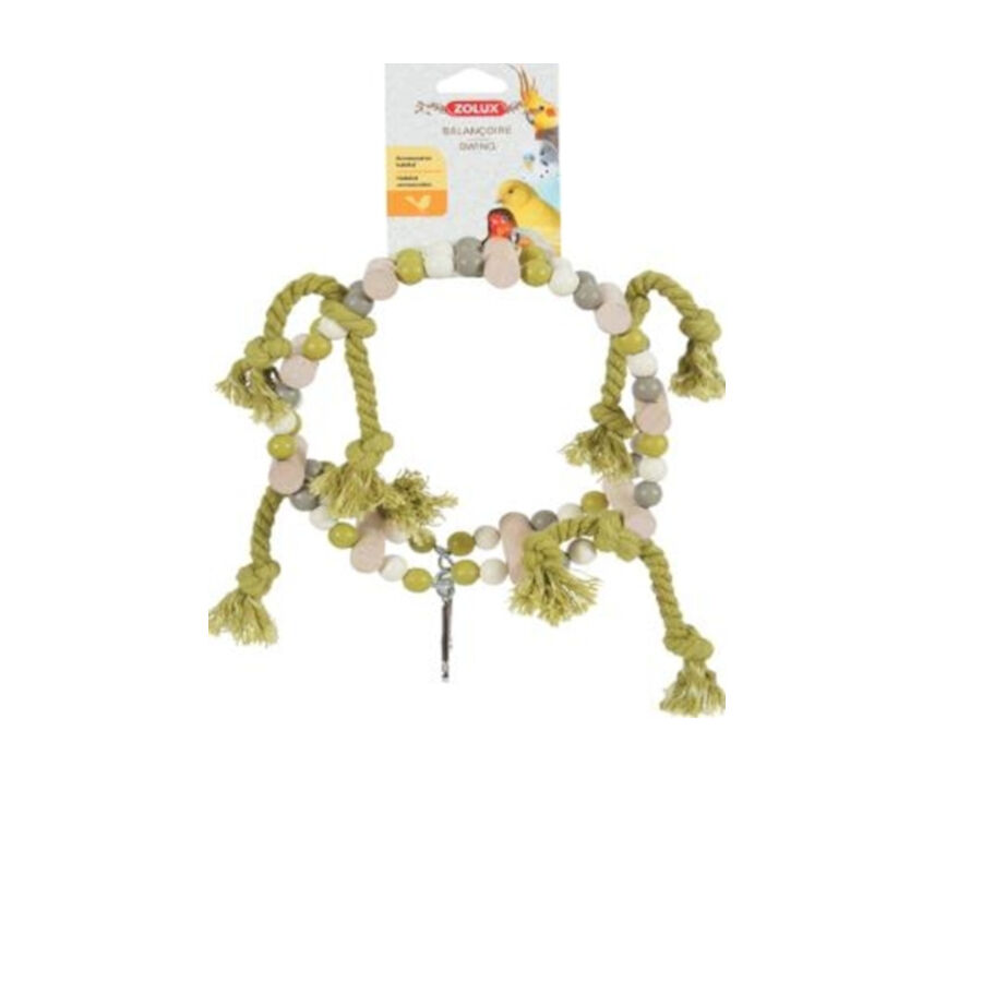 Zolux Columpio Rueda de Madera para p&aacute;jaros
