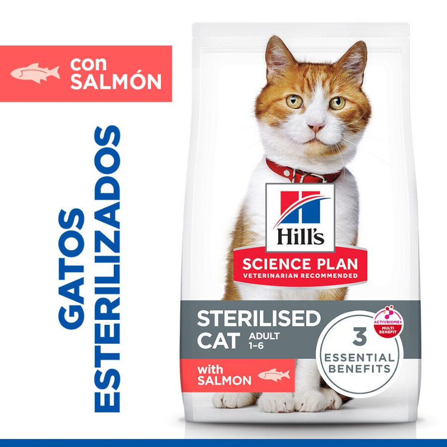 1.5 kg Hill's Science Plan Sterilised Young Adult At&uacute;n pienso para gatos, , large indicador imagen numero 2