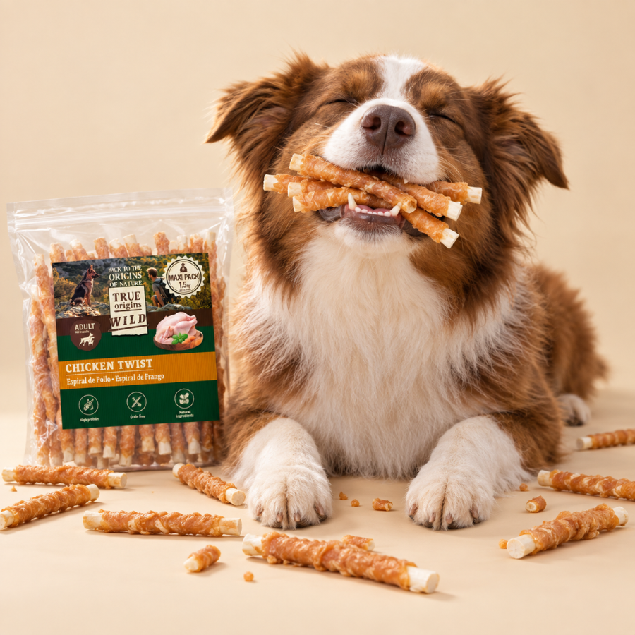 1.5 kg True Origins Wild Espiral de Pollo Snack para perros, , large indicador imagen numero 7