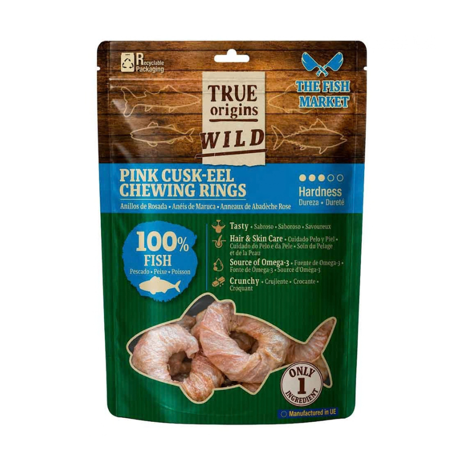 2 uds. True Origins Anillos Piel Rosada Snack para perros, , large Imagen numero 3