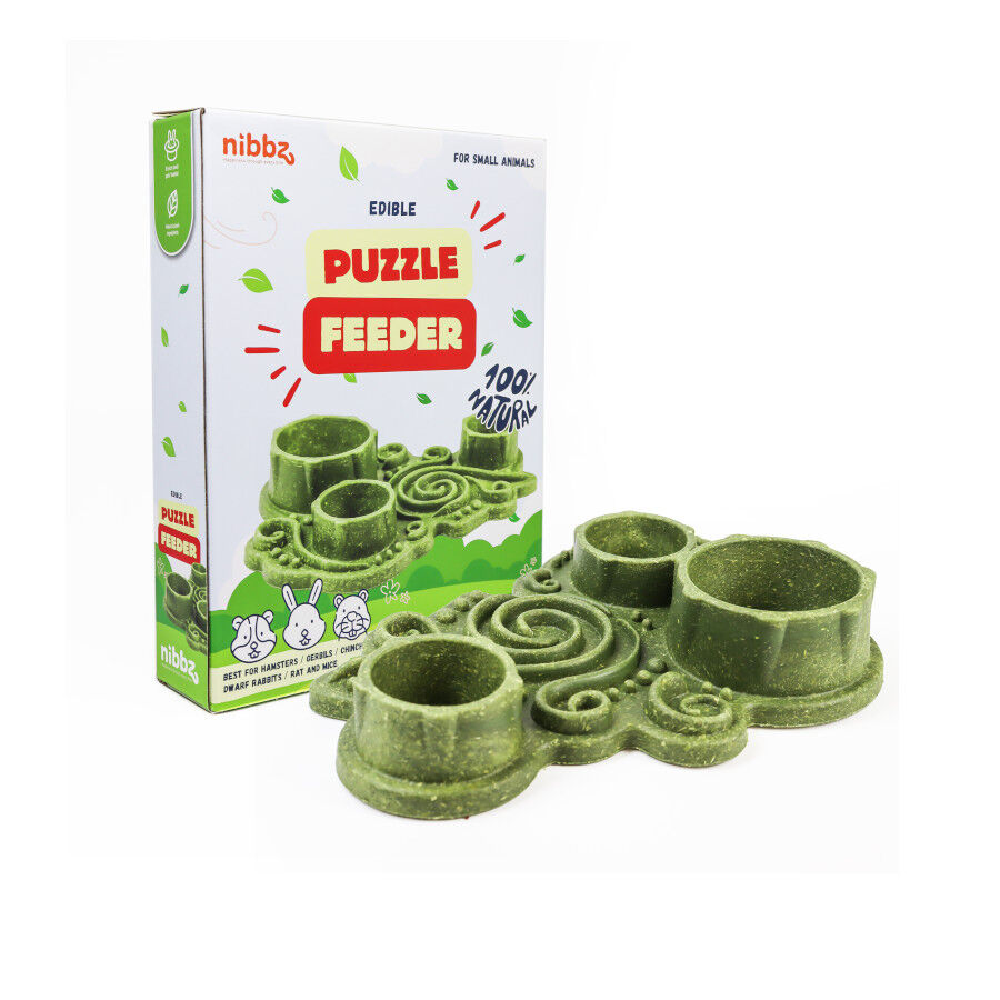 Nibbz Comedero Puzzle complemento alimenticio para roedores&nbsp;&nbsp;&nbsp;