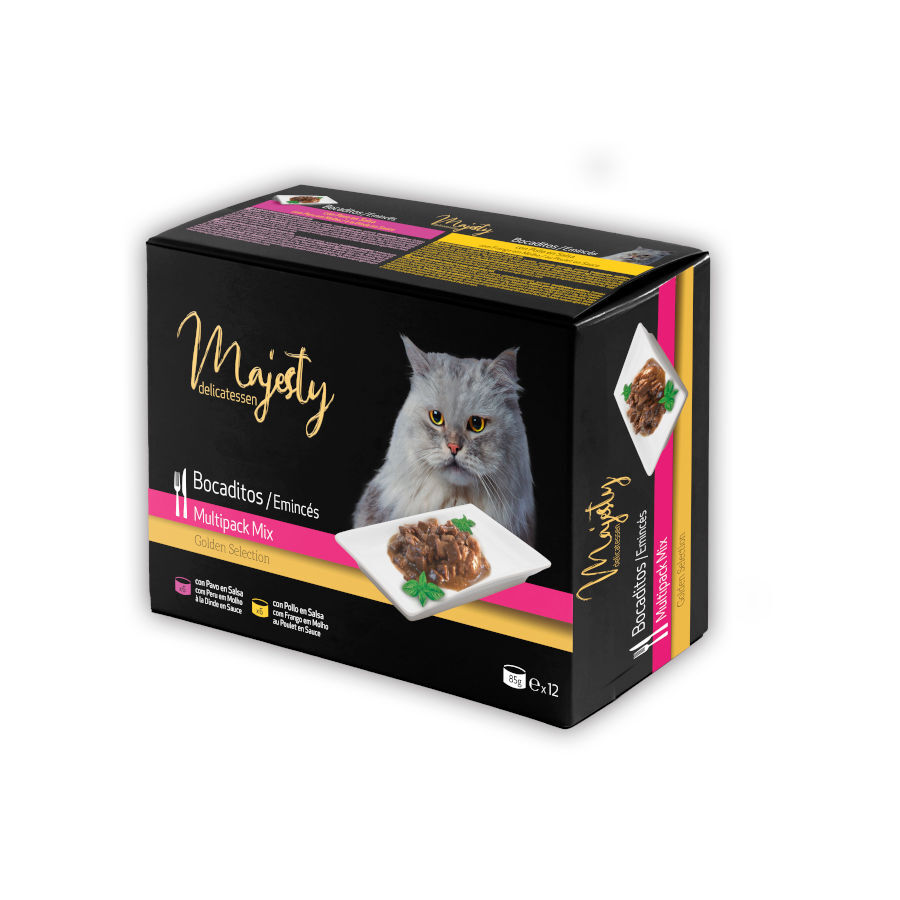 Majesty Adult Slide Mix lata para gatos indicador imagen numero 1