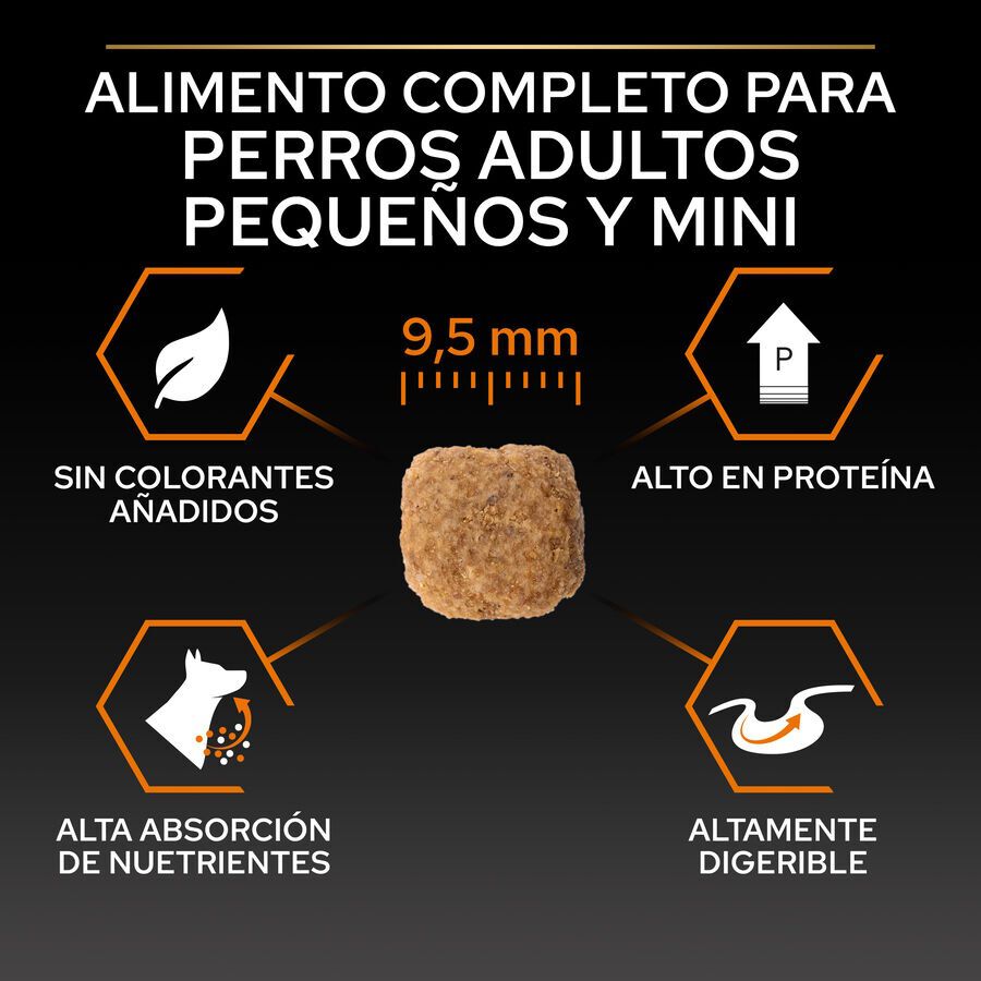 3 kg Pro Plan Adult Small y Mini Pollo pienso para perros, , large indicador imagen numero 6