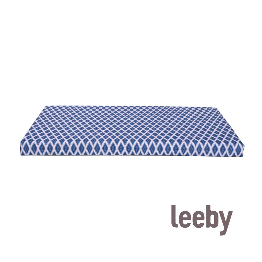 Leeby colch&oacute;n impermeable azul para perros