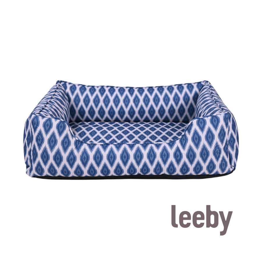 Leeby cama impermeable azul para perros, , large indicador imagen numero 2