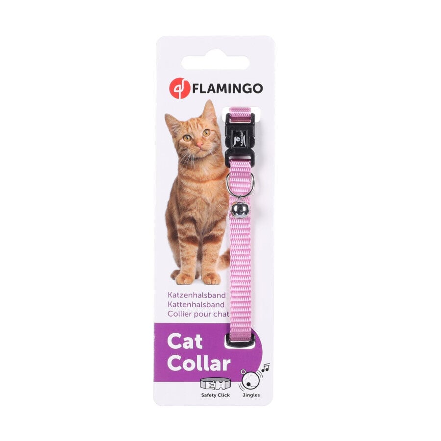 Flamingo Collar Ziggi Rosa para gatos, , large indicador imagen numero 3
