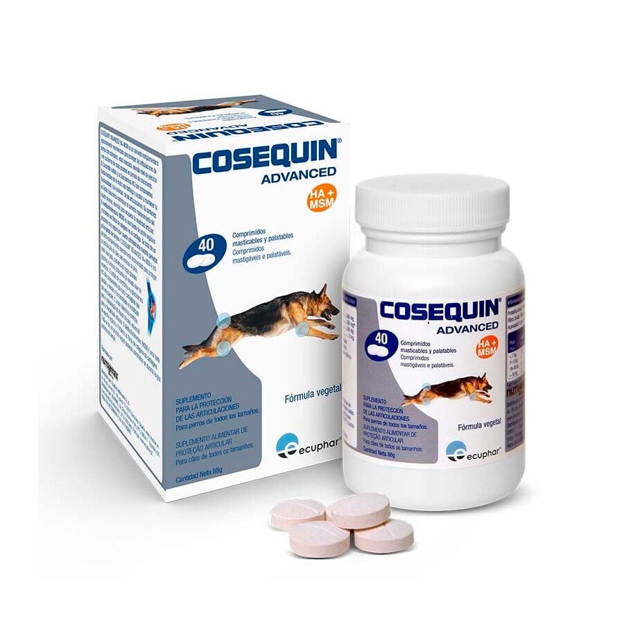 120 comprimidos Ecuphar Cosequin Advanced Condroprotector Articular para perros, , large Imagen numero 1