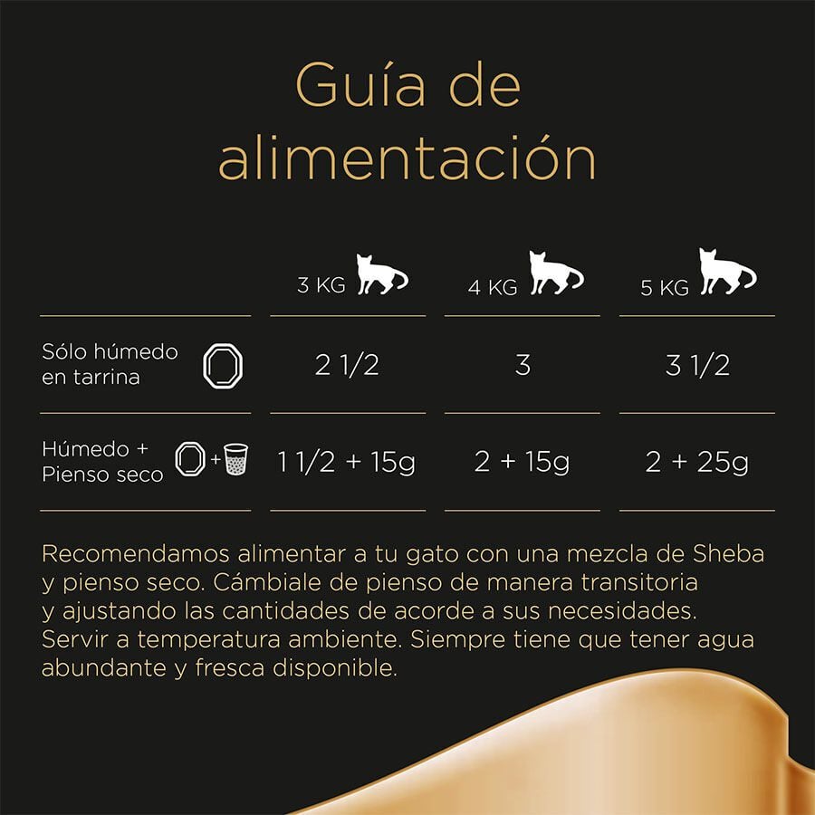 6 sobres x 50 g Sheba D&eacute;lices du Jour en Salsa de at&uacute;n, Bacalao y Pescado Blanco alimento h&uacute;medo para gatos, , large indicador imagen numero 5
