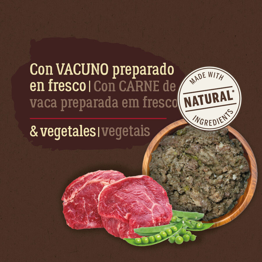 150 g True Origins Pure Vacuno con Guisantes sobre para Perros, , large Imagen numero 3