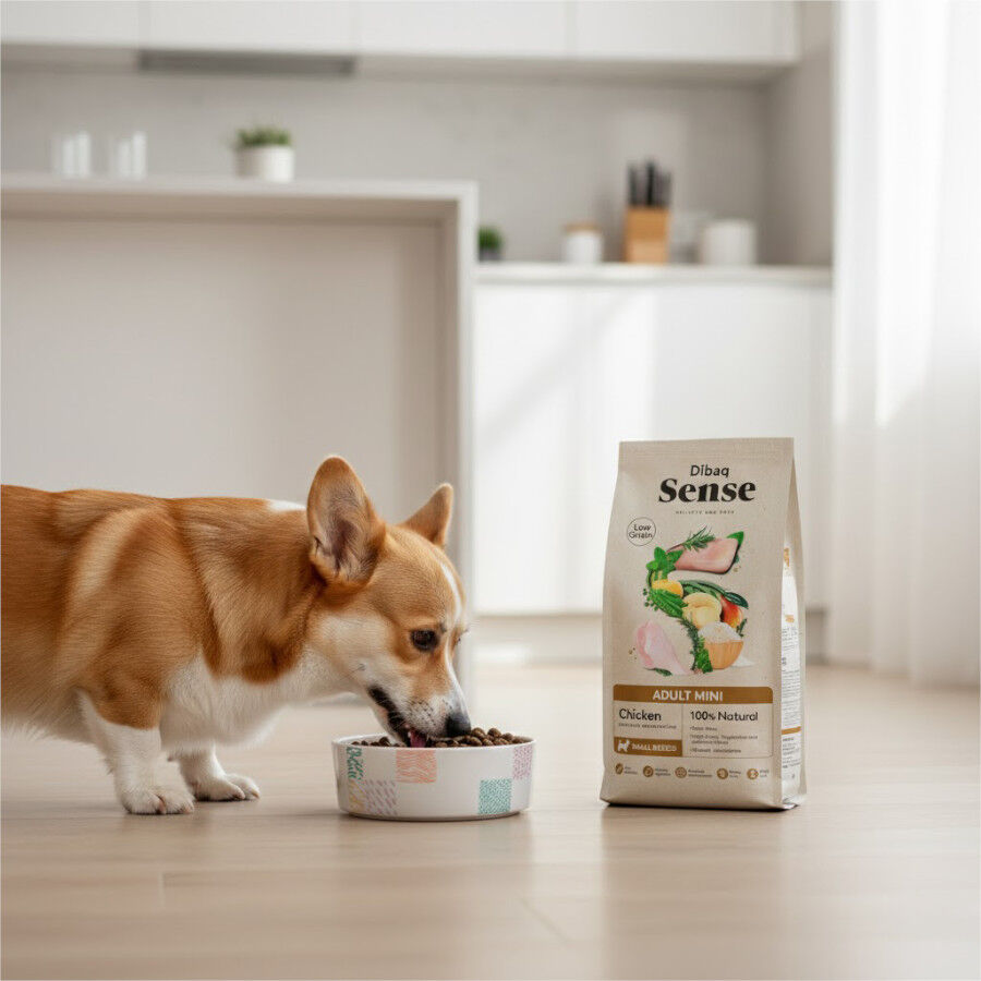2 kg Dibaq Sense Low Grain Adult Mini Pollo Pienso para perros, , large indicador imagen numero 4