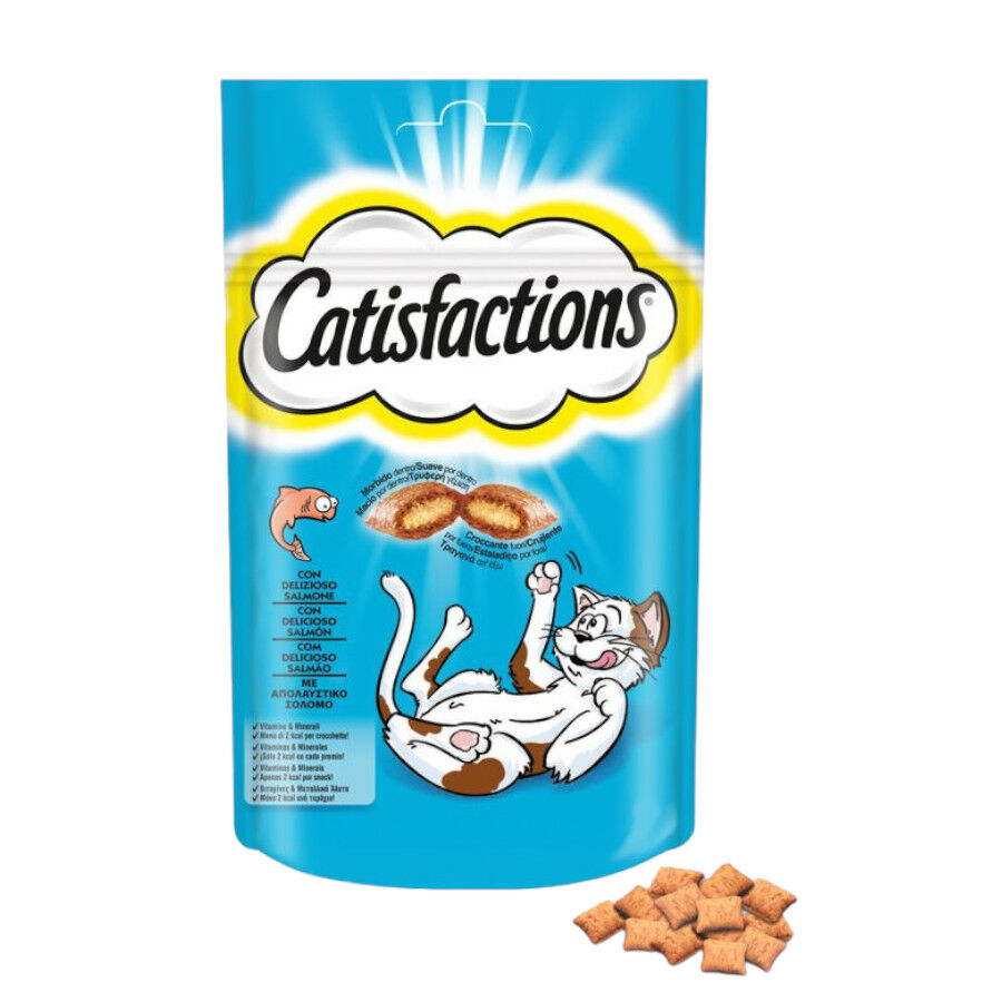180 g Catisfactions Premios de Salm&oacute;n para Gatos, , large Imagen numero 2