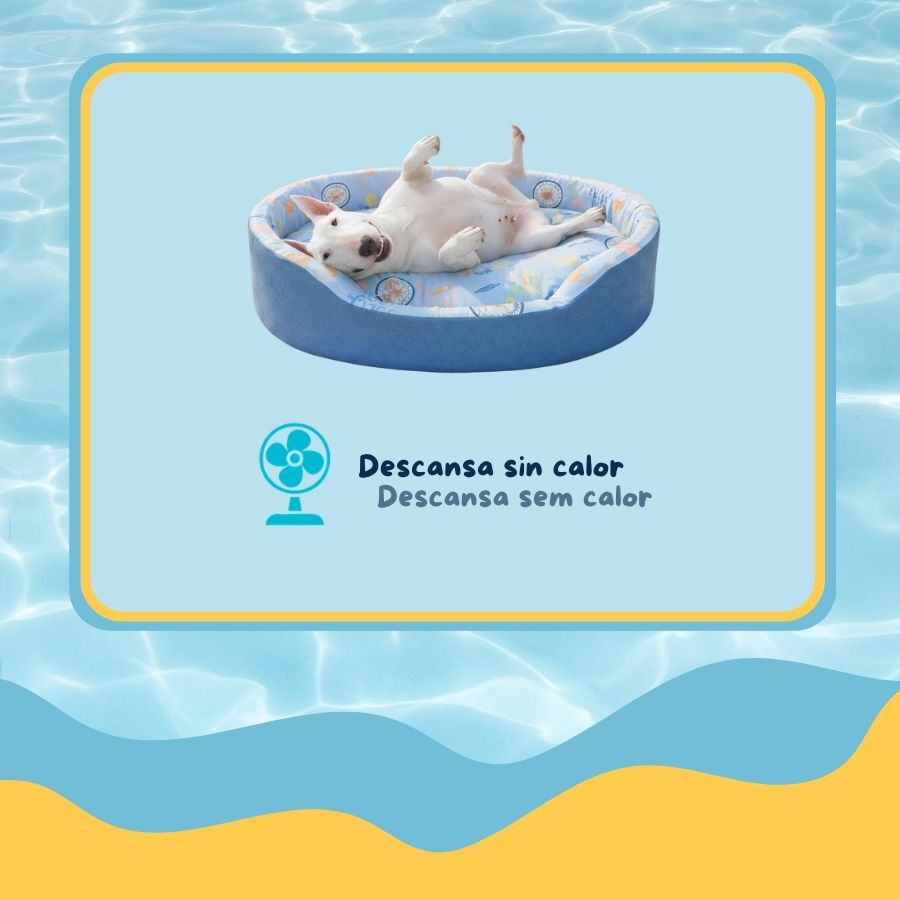 Summer Vibes Cama Refrescante para perros, , large indicador imagen numero 3