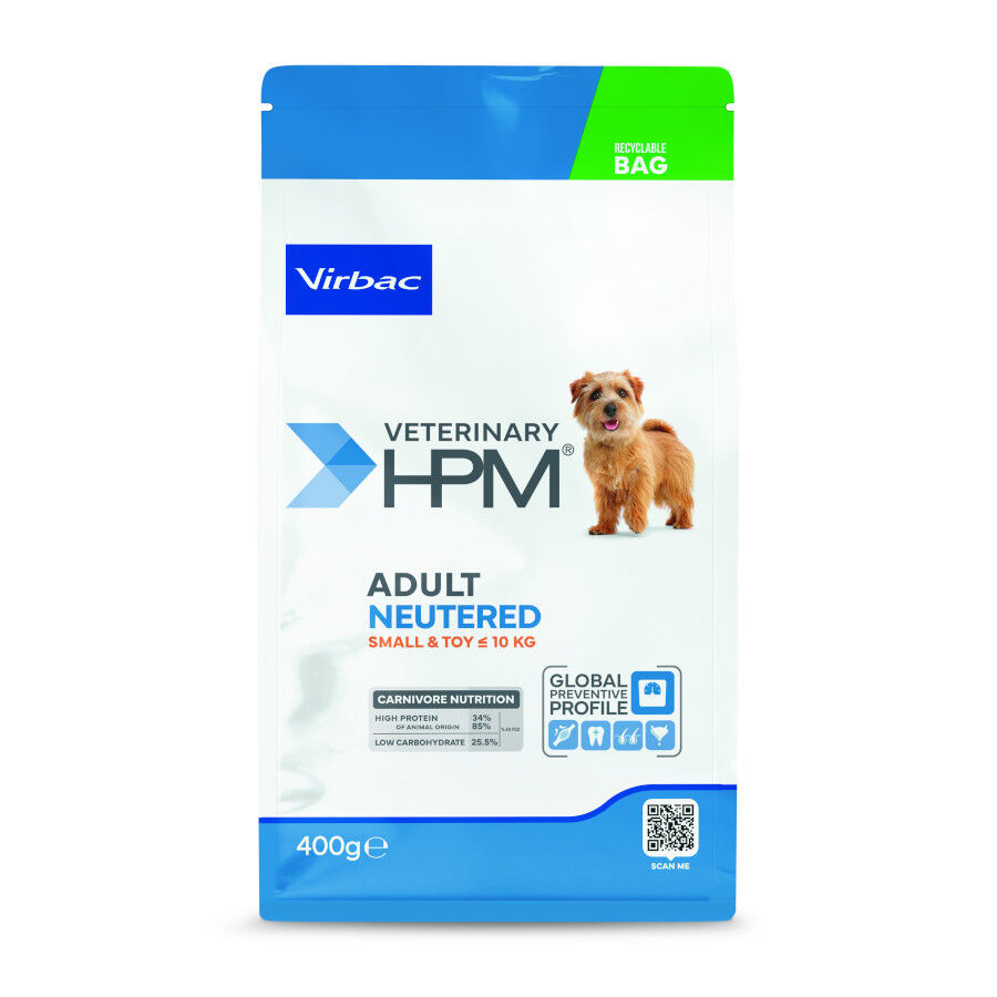 Virbac Veterinary HPM Adult Neutered Small & Toy pienso para perros