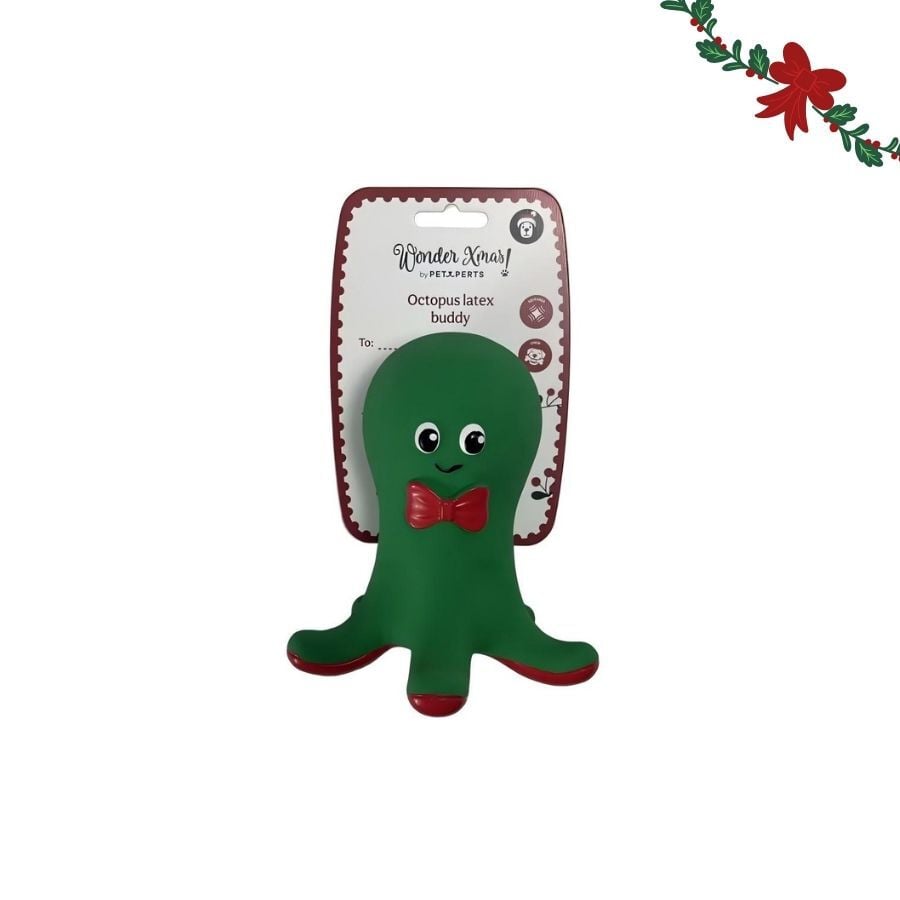 Wonder Christmas Pulpo L&aacute;tex Juguete para perros, , large Imagen numero 6