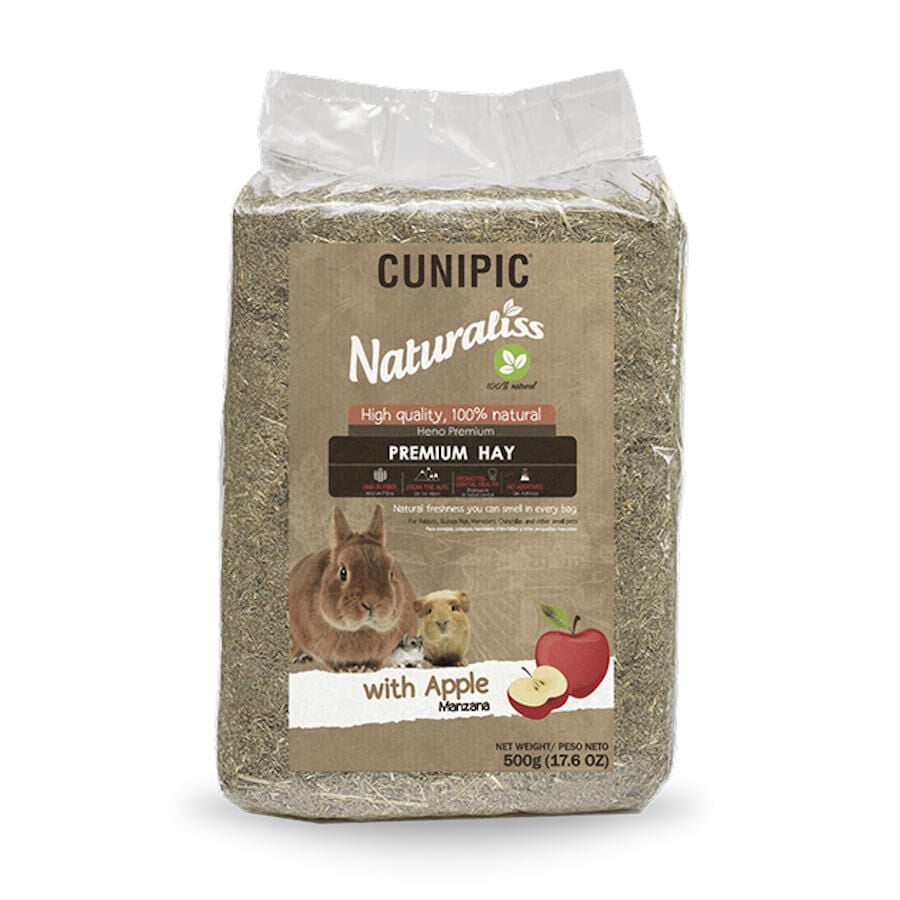 Cunipic Naturaliss Heno con Manzana para roedores, , large Imagen numero 1