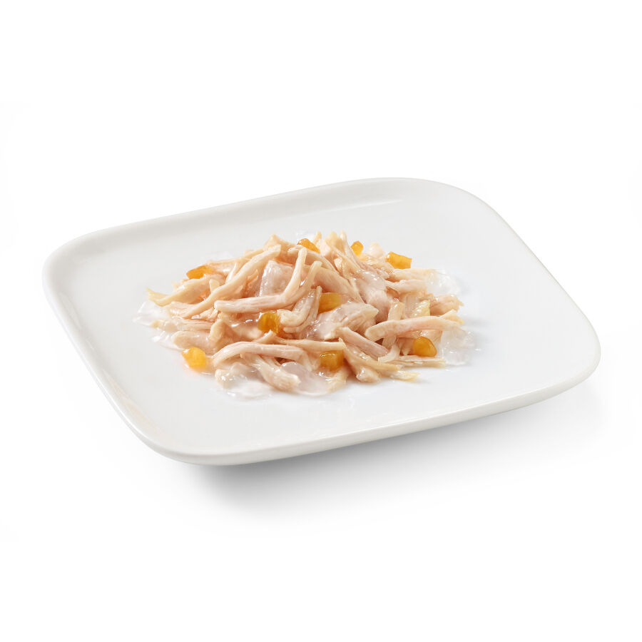 150 g Schesir Pollo y Papaya en Gelatina lata para perros, , large indicador imagen numero 2