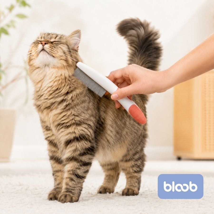 Bloob Peine Antipulgas para gatos, , large Imagen numero 2