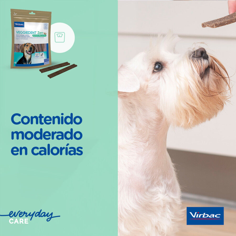 15 barritas Virbac L&aacute;minas Veggiedent Zen XS para perros, , large indicador imagen numero 8
