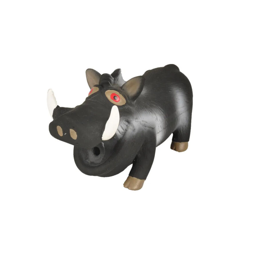 Flamingo Squeaky Jabal&iacute; de Juguete Negro para perros