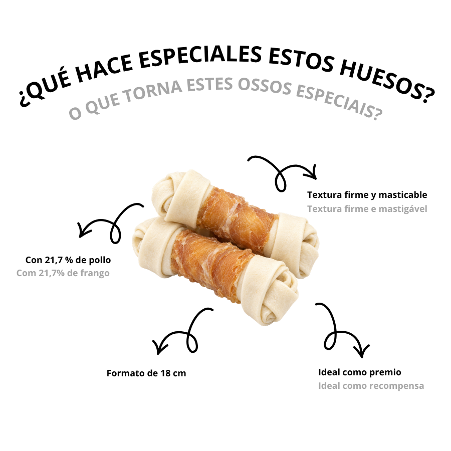 1.5 kg True Origins Wild Huesos con Pollo Snack para perros, , large indicador imagen numero 4