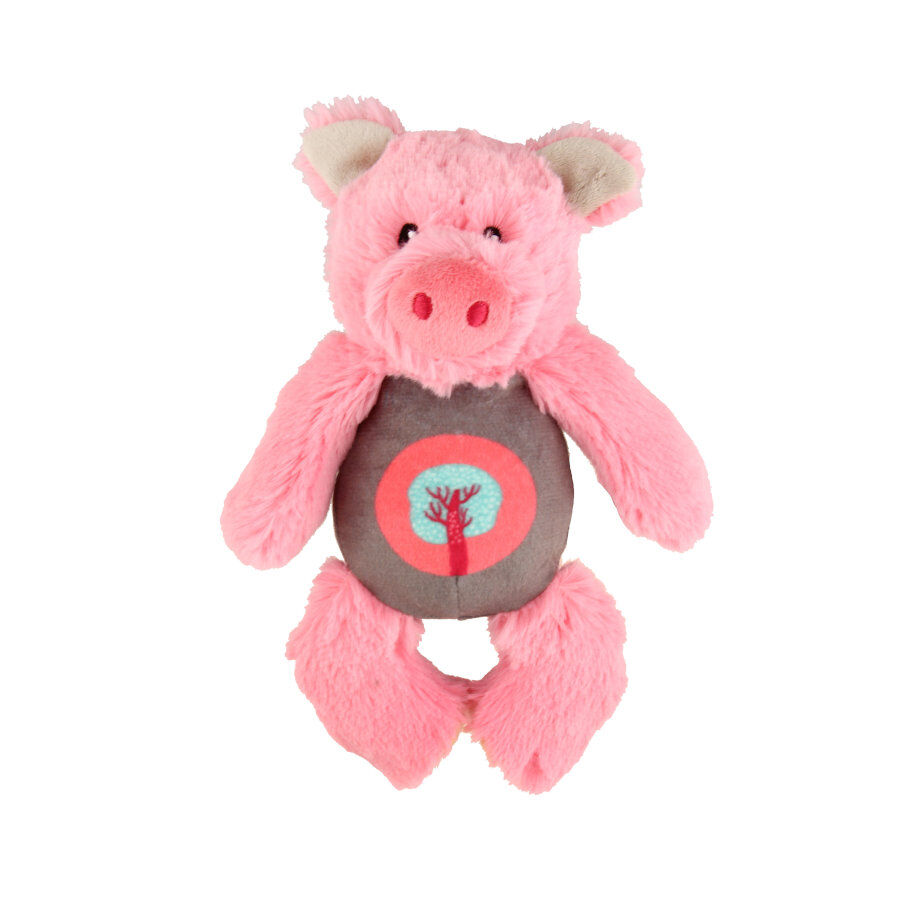 Tootoy! Puppy Pink Pig Cuddler peluche para perros, , large indicador imagen numero 2