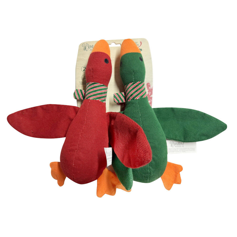 Wonder Christmas Juguete Pato Navide&ntilde;o para perros, , large indicador imagen numero 2