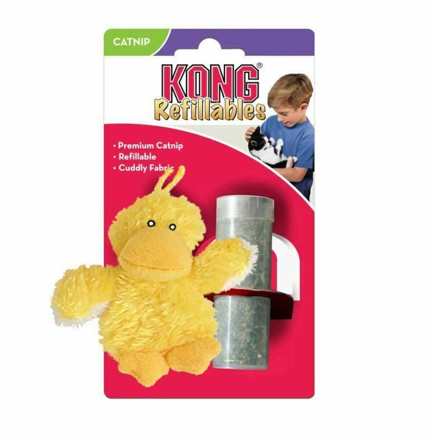Kong Pato con Catnip de peluche para gatos, , large Imagen numero 3
