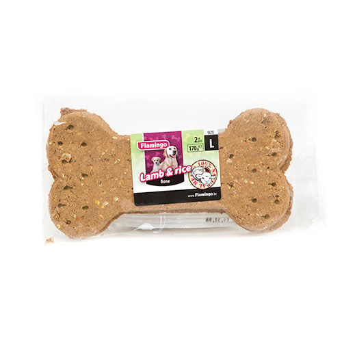 Flamingo Lamb & Rice Galleta chuches para perros Imagen numero 1