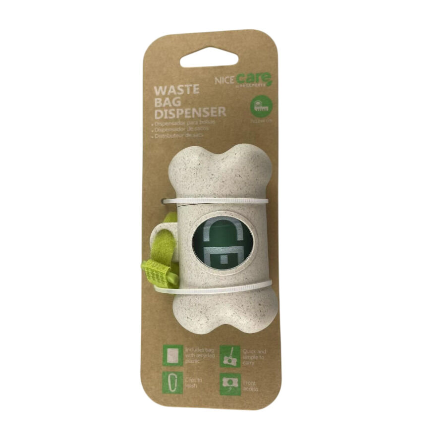 Nice Care Eco Set Dispensador + 15 Bolsas Higi&eacute;nicas para perros, , large Imagen numero 2