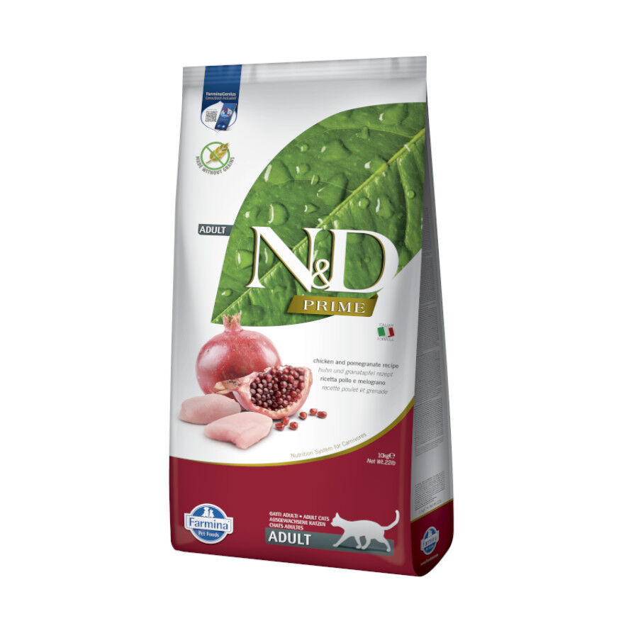 Farmina N&D Prime Adult Pienso Pollo y Granada para gatos