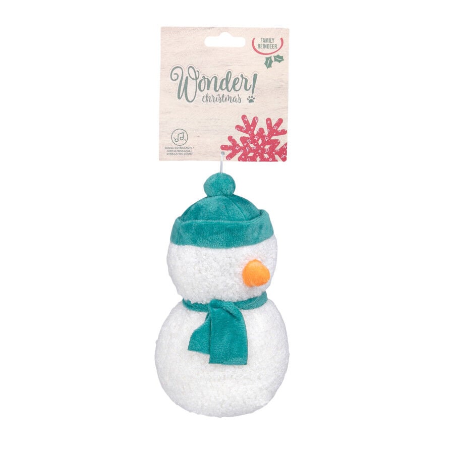 Wonder Christmas Peluche Mu&ntilde;eco de Nieve Navide&ntilde;o para perros, , large Imagen numero 6