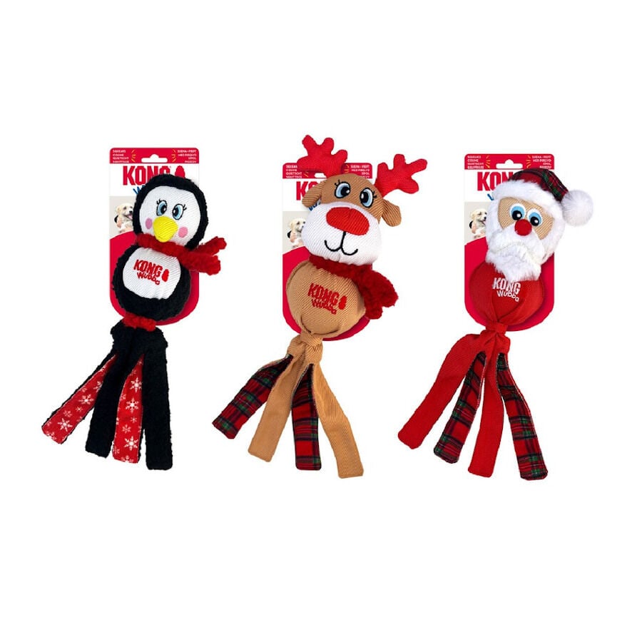 Kong Holiday Wubba Surtido Juguete para perros, , large indicador imagen numero 1