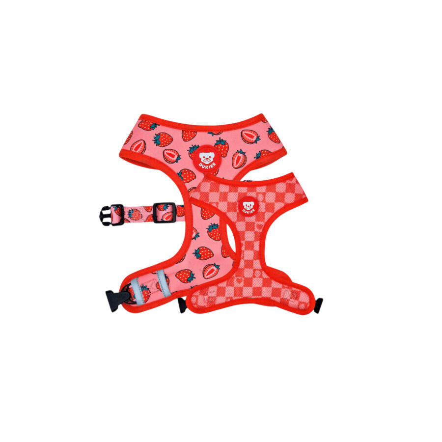 Dukier Arn&eacute;s Reversible Estampado Berry Love para perros, , large indicador imagen numero 1