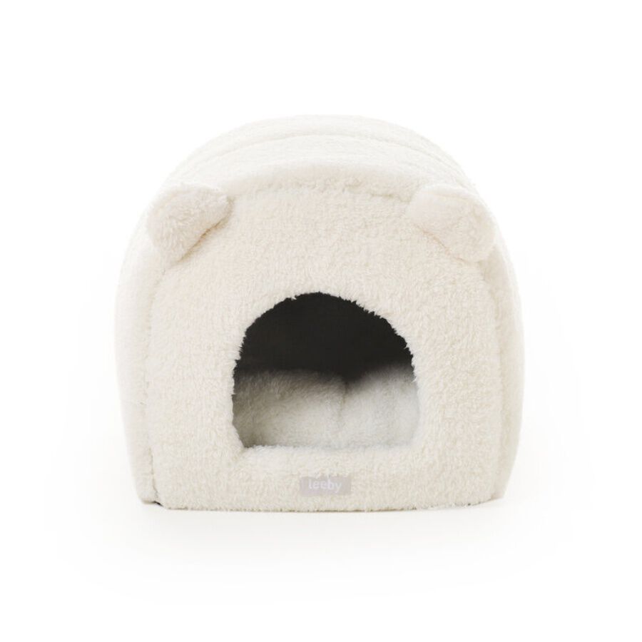 Leeby Igl&uacute; Desenfundable de Borreguito Blanco para gatitos, , large indicador imagen numero 1